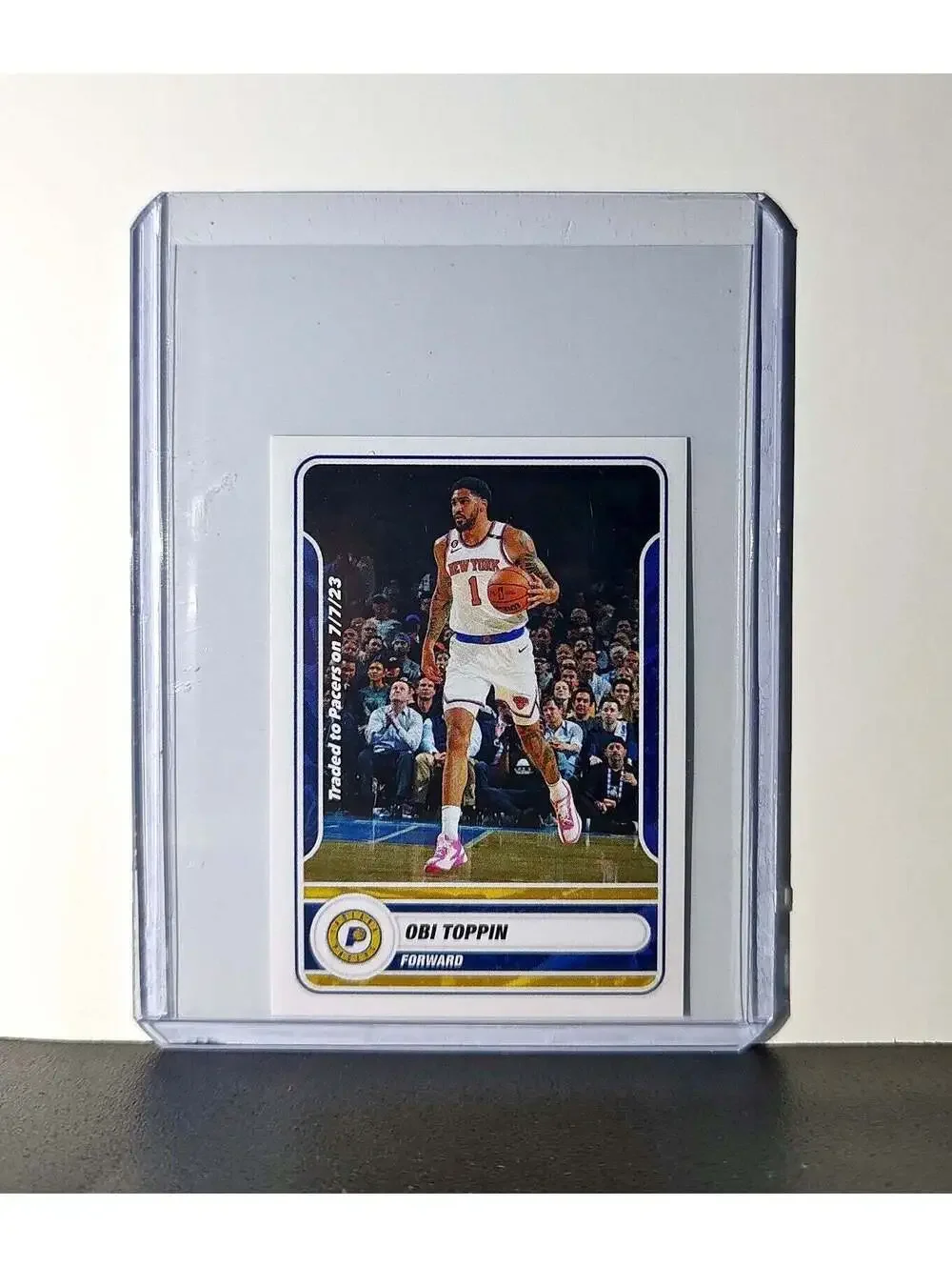 Obi Toppin 2023-24 Panini NBA #200 Sticker Card Indiana Pacers